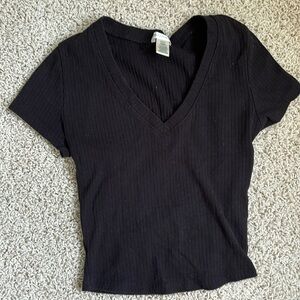 Black womens Bozzolo Top